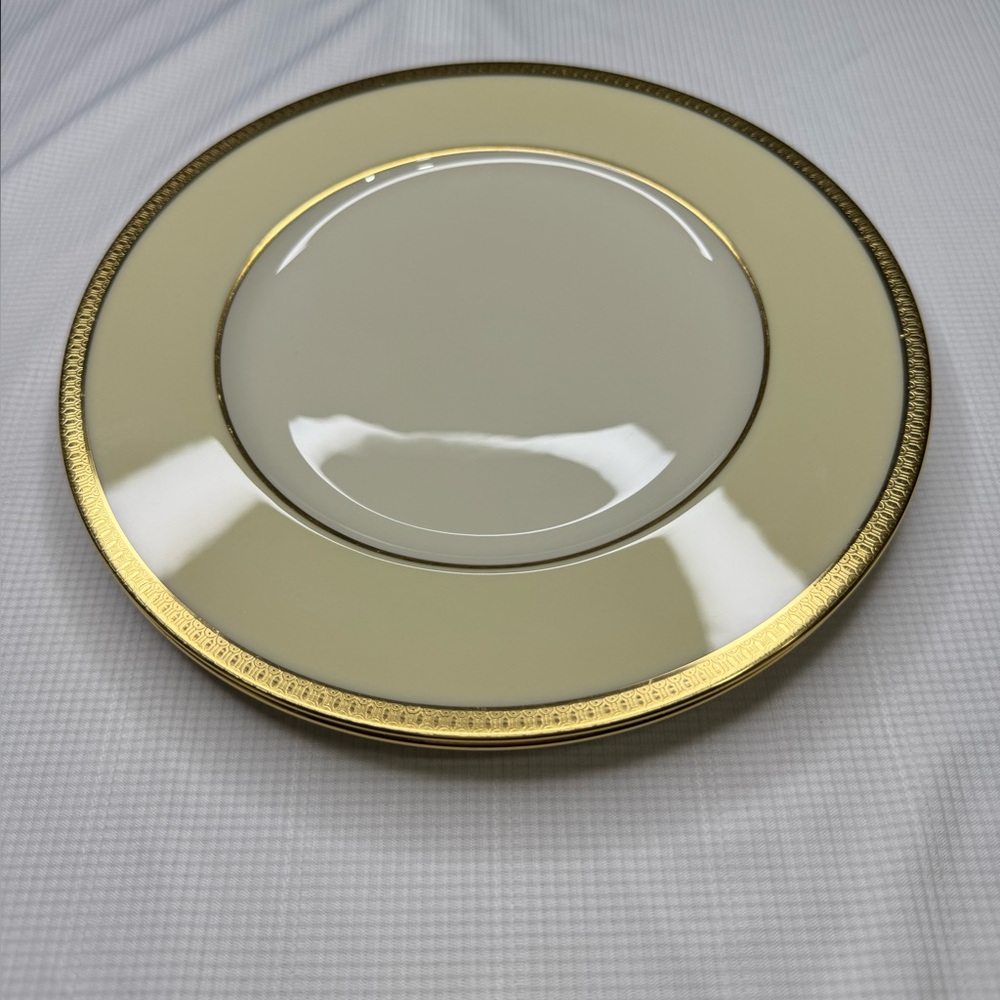 Springfield By Lenox, Salad Plates B-346-A vintage, Never use, ate of 2 plates